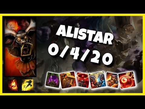 Alistar vs Jarvan IV OCE Challenger SUPPORT (0/4/20) - v11.2