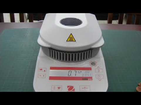 Termobalanza MB23 Ohaus Funcionamiento.