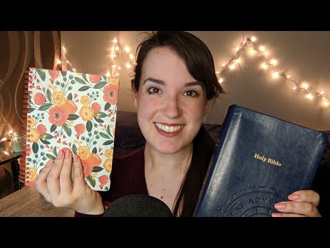 Lectio Divina: ASMR Bible Meditation Psalm 121 | Soft spoken, tapping, writing/drawing