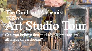 The Cardboard Alchemist: IKKA's Art Studio Tour