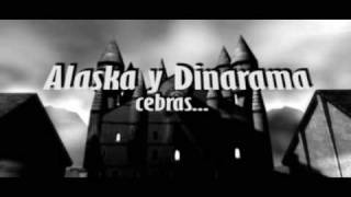 Alaska y Dinarama Cebras