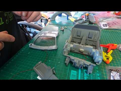 4. of 11. Brickstuff Lighting Kit for Blade Runner 2049 Concept Spinner  - Dashboard