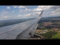 Ryanair Boeing 737-800 landing at Nuremberg Airport