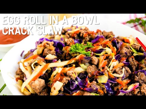Egg Roll in A Bowl Crack Slaw