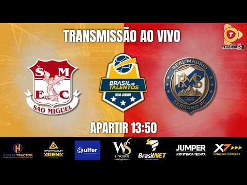 SÃO MIGUEL E.C VS REAL MADRID SERRANO F.C