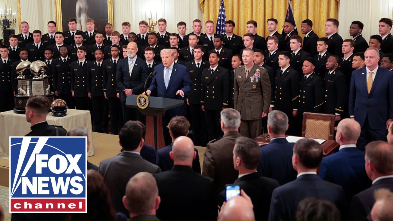 WATCH LIVE: Trump participates in the Commander in Chief Trophy presentation