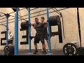 Hypertrophy benchpress + high bar speed squats
