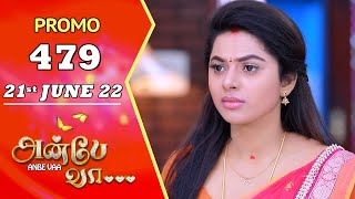 ANBE VAA | Episode 479 Promo | அன்பே வா | Virat | Delna Davis | Saregama TV Shows Tamil