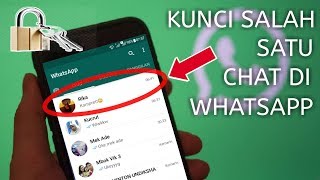 Download lagu CARA MENGUNCI SALAH SATU PESAN DI WHATSAPP mp3