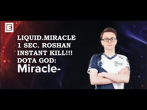 LIQUID.MIRACLE INSTANT ROSHAN KILL!!! EPICENTER MAJOR 2019