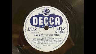1955 KEN COLYER'S SKIFFLE GROUP - Down By The Riverside DECCA JAZZ FJ10631