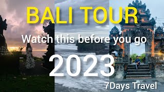 Bali Indonesia Tour 2023 Vlog✈️| How To Plan Bali Trip | Bali Travel Guide | 7DaysTravelwithDandJ