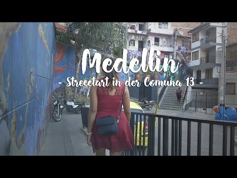 Von Gewalt zu Tourismus - La Comuna 13 - Medellín Kolumbien - Vuelta 4.3.2