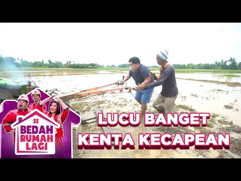 LUCU BANGET KENTA KECAPEKAN BAJAK SAWAH - BEDAH RUMAH LAGI