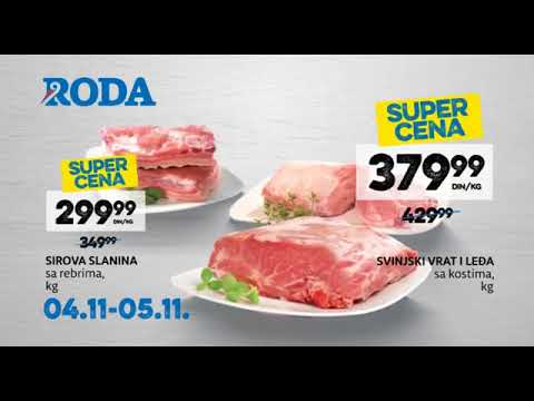 Roda vikend pijaca od 04.-05.11.2017.