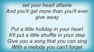 Leann Rimes - Put A Little Holiday In Your Heart Lyrics