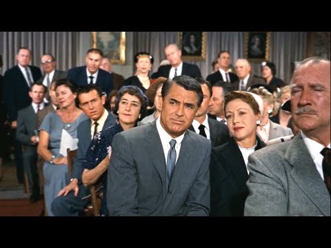North by Northwest | Cary Grant | Funny Auction Scene | HD