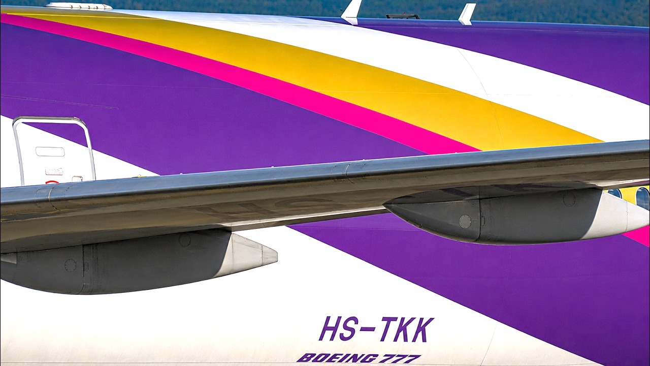 Thai Airways Emergency Aircraft Frankfurt, August 2026 | CloseUp | FRA & BKK | B777