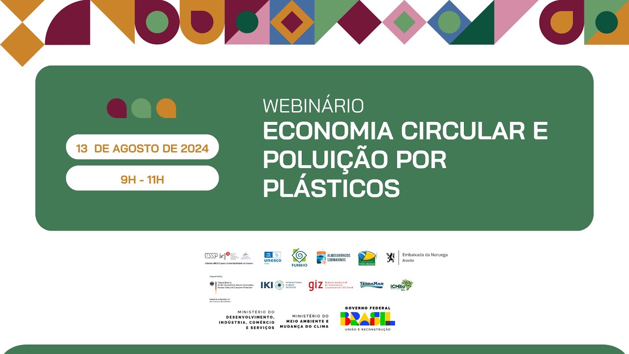 WEBINAR | Como a economia circular contribui para enfrentar a poluição por plástico no oceano?