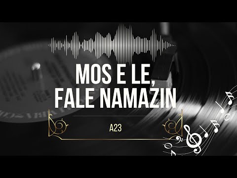 Mos e le, fale namazin – Ilahi shqiptare sipas fjalëve të Hafiz Ymerit (AI-assisted music)