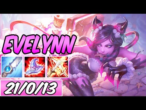S+ SUGAR RUSH EVELYNN FULL AP JUNGLE | 85% K.P | Best Build & Runes | League of Legends | S10