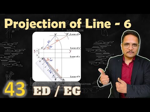 6 Projection of Line in Engineering Drawing Projection
