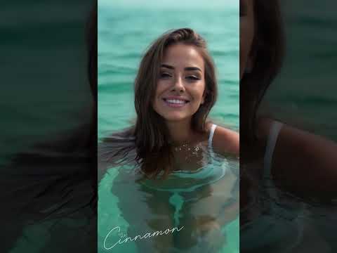 ☀️ “Cinnamon – Sommarens Drottning (Tropical Winter Edition)” – Your Sunshine in the Snow ❄️🌴