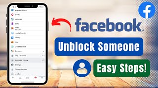 How to Unblock Someone in Facebook in Android ! (Samsung )