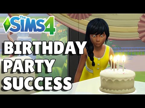 How To Throw A Gold Medal Birthday Party | The Sims 4 Guide