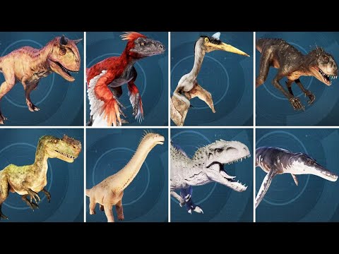 All Dinosaur Sounds - Jurassic World Evolution 2