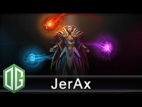 OG.JerAx Invoker Gameplay - Unranked Match -  OG Dota 2