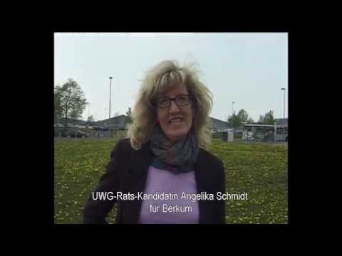 UWG-Rats-Kandidatin Angelika Schmidt  für Berkum