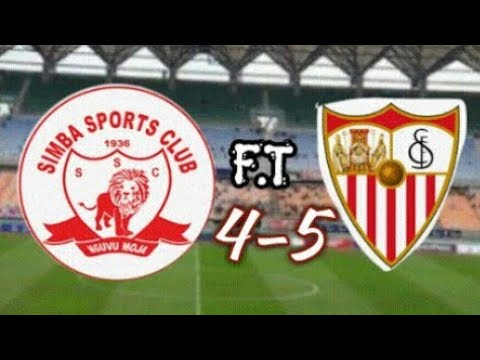 Simba vs sevilla 4-5 magoli mechi nzima (full match highlight) KAGERE, BOCCO, CHAMA WAONYESHA UWEZO.