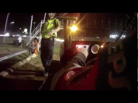 Jay Hall In-Car Litre Sprint Feature Winner Sydney Speedway1/12/2012