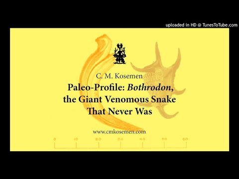 Paleo-Profile: Bothrodon, the Giant Venomous Snake That Never Was