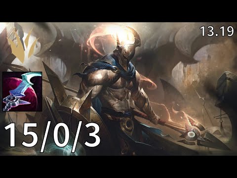 Pantheon Jungle vs Lillia - EUW Master | Patch 13.19