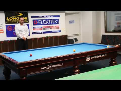 Jan Aleš shot #6 - Final CZ championships - 3-cushion