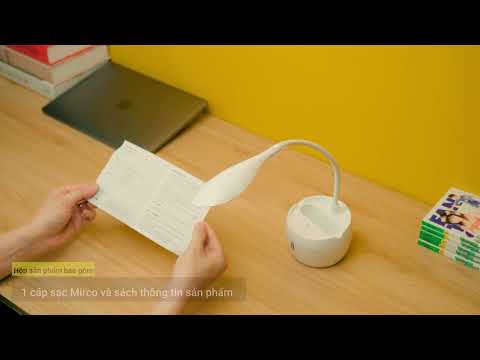 Unbox Đèn Led để bàn có pin Taotronics TT-DL1008