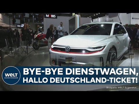 DEUTSCHLAND: Klare Forderung! Viele Verbände sind sich einig - Deutschland-Ticket statt Dienstwagen!
