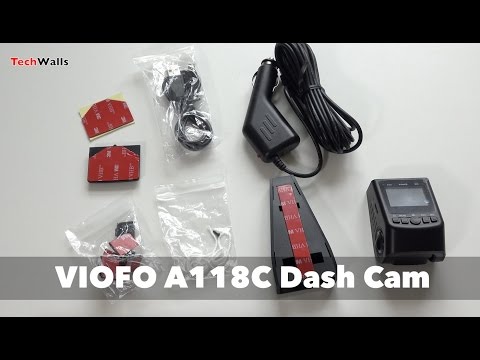 VIOFO A118C Dash Cam Unboxing