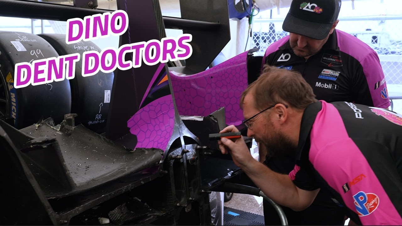 AO Racing's Dino Dent Doctors: A Look into the Composites Department