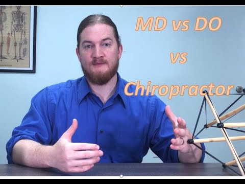MD vs DO vs Chiropractor