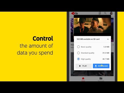 Video dari YouTube Go