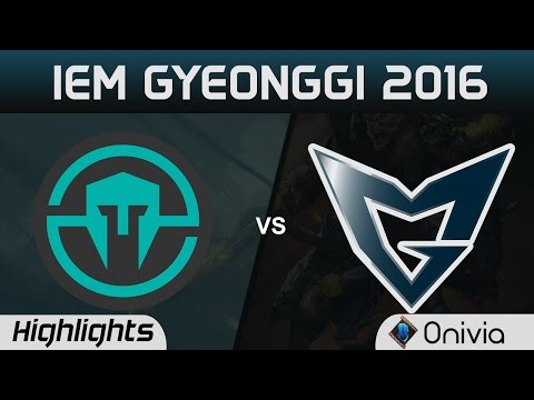 IMT vs SSG Highlights Game 1 IEM Gyeonggi 2016 D1 Immortals vs Samsung