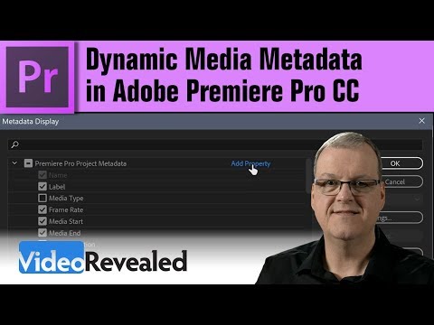 Dynamic Media Metadata in Adobe Premiere Pro