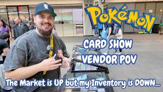 The Market is UP but my Inventory is DOWN... Pokemon Vendor POV! #pokemon #pokemoncards #vendor #pov