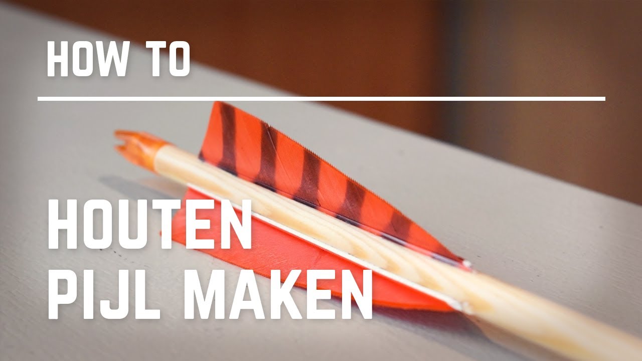 Hoe plak ik mijn Houten Pijlen