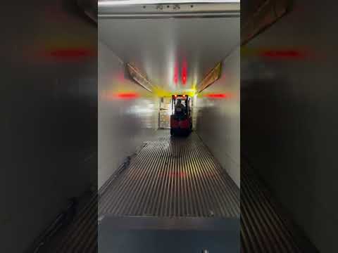 Can’t Trust These Forklift Drivers😭 #forklift #unloading #products