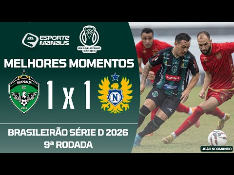 Manaus FC 1x1 Nacional-AM