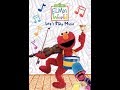 Elmo S World Let S Play Music 2010 DVD